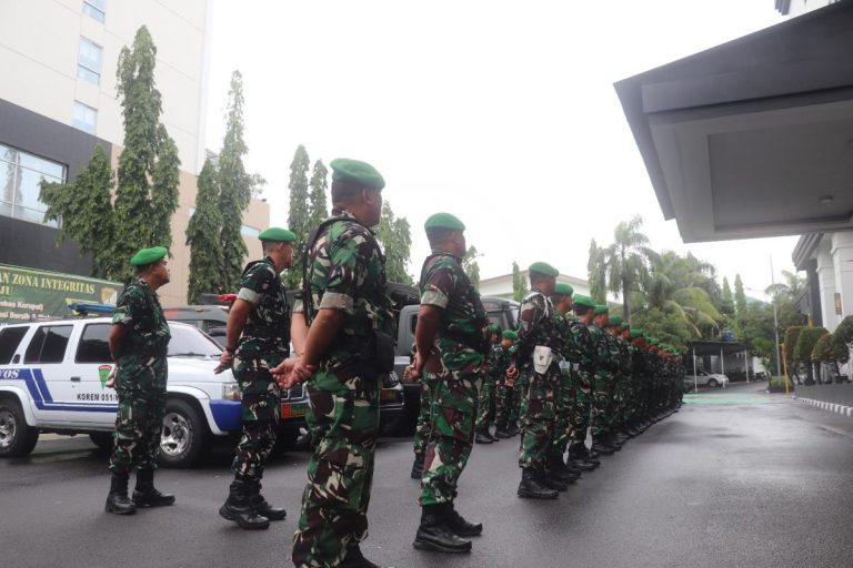 Korem 051 Gelar Apel Siaga Pengamanan Natal 2025