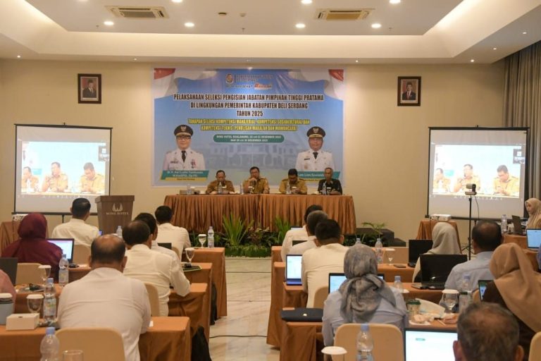 37 Peserta Ikuti Seleksi JPTP Pemkab Deli Serdang, Bupati: Kami Memilih Orang Terbaik
