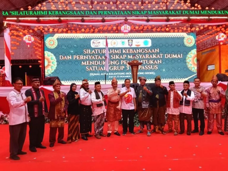 LAMR dan 17 Suku Adat Dumai Nyatakan Dukungan bagi Penempatan Grup 3 Kopassus