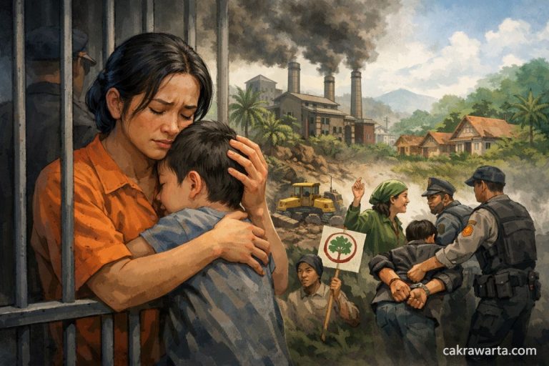 Institut Sarinah: Kriminalisasi Aktivis Lingkungan Bertentangan dengan Pancasila!