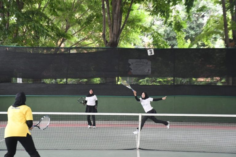 Kejuaraan Tenis HUT Ke-80 Persit, Merawat Kebersamaan dan Sportivitas di Surabaya