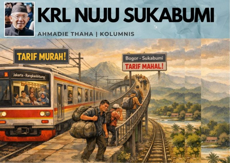 KRL Nuju Sukabumi
