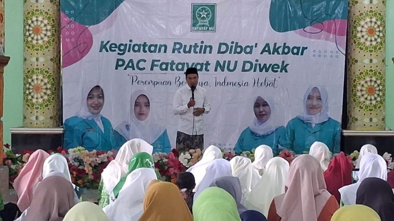 Diba’ Akbar Fatayat NU Diwek, Ajak Perempuan Menjadi Wanita Shalihah