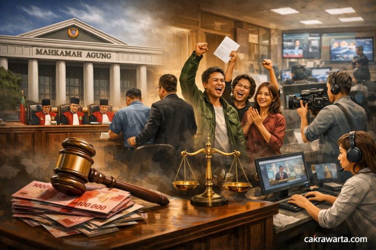 Kasasi Manajemen Ditolak, MA Hukum CNN Indonesia Bayar Rp 494,6 Juta ke Pekerja