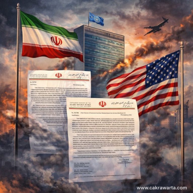 Iran Surati PBB, Tuduh AS Ancam Serangan Militer dan Desak Dewan Keamanan Bertindak