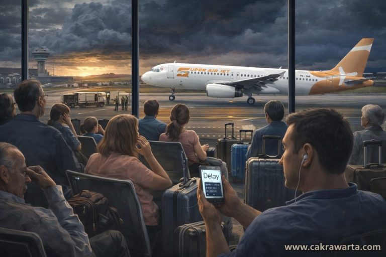 Super Air Jet Delay 5 Jam, YLKI Desak Audit Maskapai dan Perbaikan Tata Kelola Penerbangan