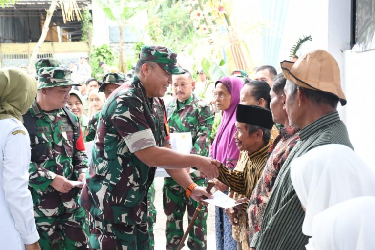 Danrem Untoro: Pembangunan TMMD Blitar Tuntas, Warga Desa Krisik Diuntungkan