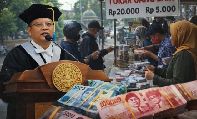 Jelang Lebaran, Praktik Tukar Uang Baru di Pinggir Jalan Dipertanyakan Secara Syariah