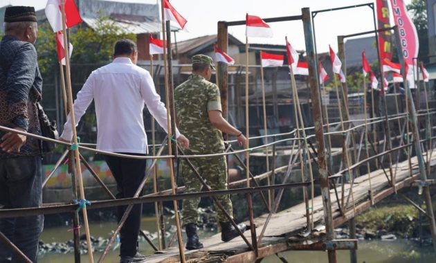 Pangdam V/Brawijaya Mulai Pembangunan Jembatan Garuda di Surabaya, Akses Asemrowo-Krembangan Dipercepat