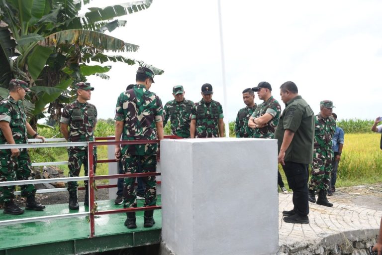 Pangdam V/Brawijaya Tinjau Jembatan Perintis Garuda di Nganjuk, Akses Desa yang Terputus 40 Tahun Kini Terhubung
