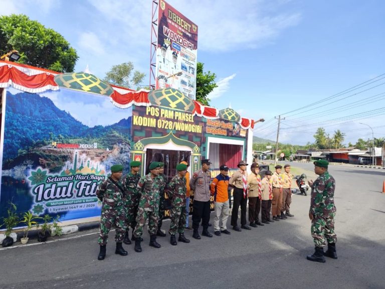 Pos Pengamanan Jalur Selatan Wonogiri Siap Layani Pemudik, 15 Personel Disiagakan