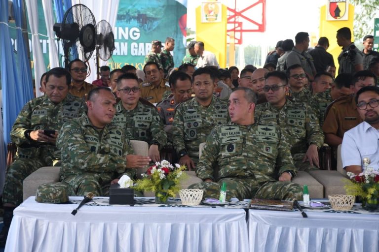 Danrem Untoro: Jembatan Perintis Garuda Perkuat Konektivitas Desa dan Dorong Ekonomi Warga