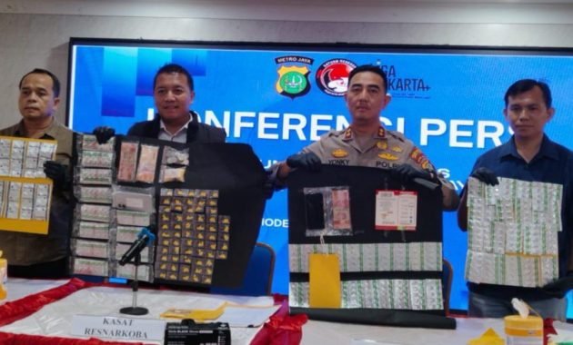 Polisi Ungkap 14 Kasus Peredaran Obat Berbahaya di Jakarta Utara