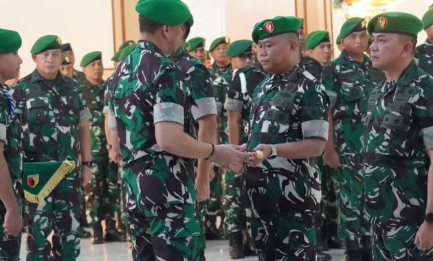 Pangdam V/Brawijaya Tekankan Regenerasi Kepemimpinan dalam Sertijab Danrem 084/Bhaskara Jaya