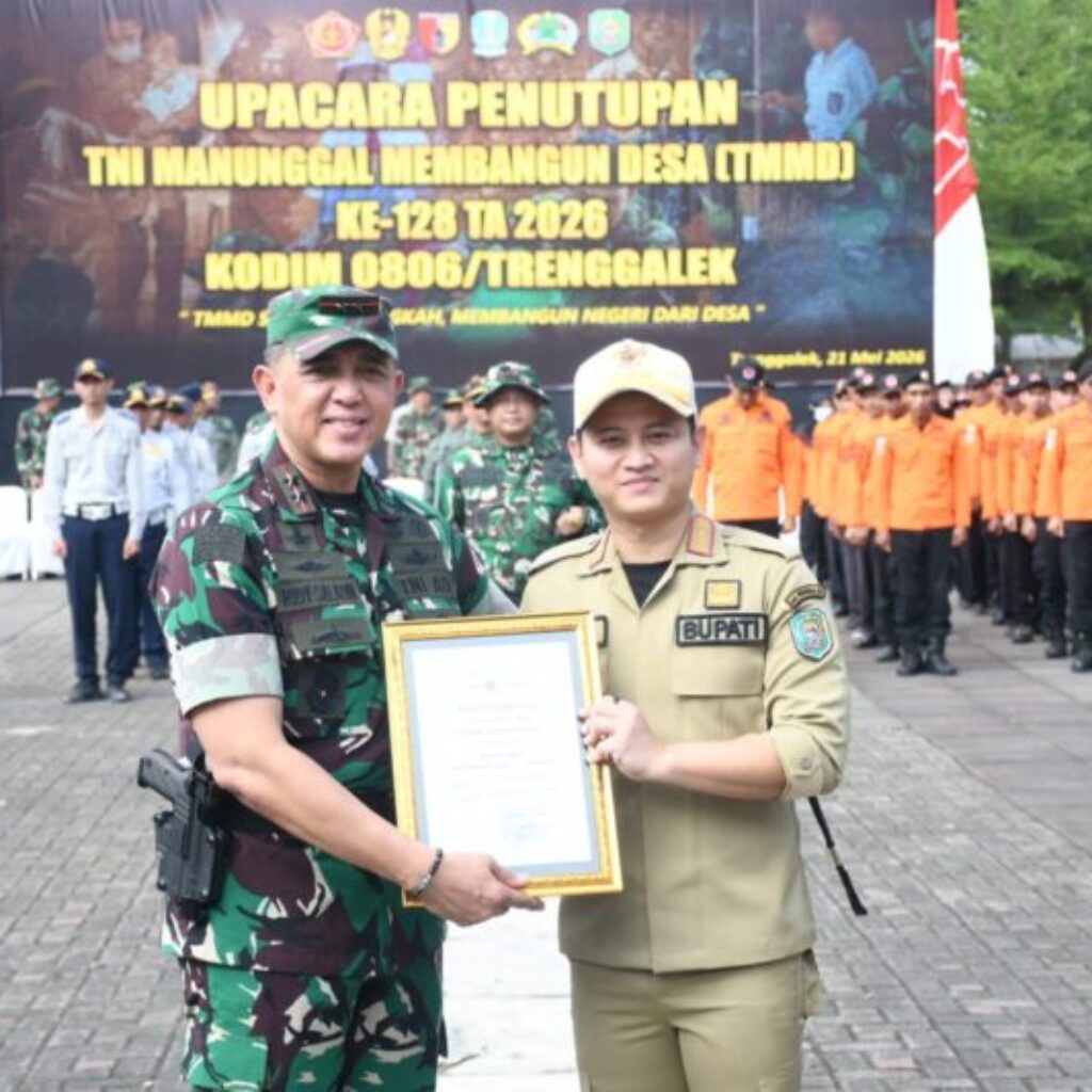 TMMD Trenggalek Usai, Jalan Terbangun dan Gotong Royong Warga Jadi Cerita Utama
