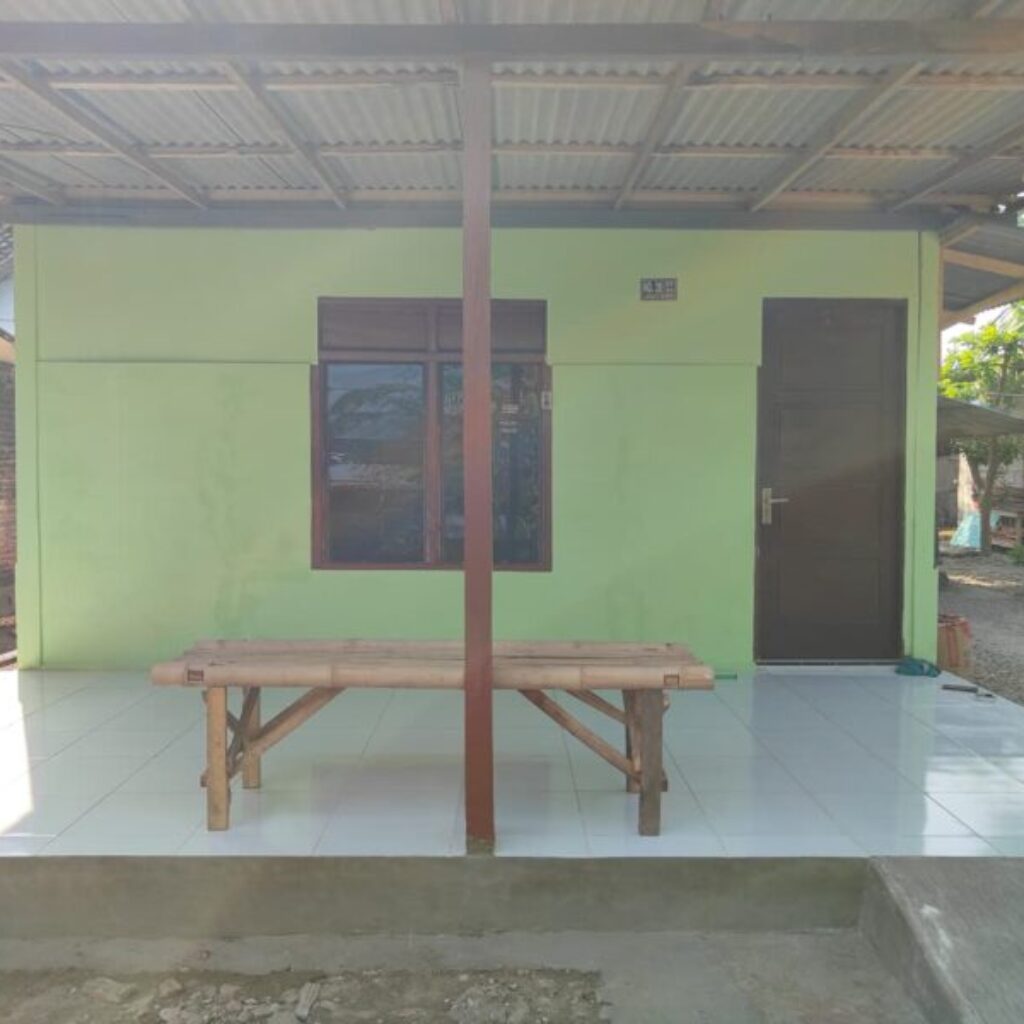 Rumah Pak Aris yang Dulu Rapuh Kini Berdiri Kokoh Berkat TMMD