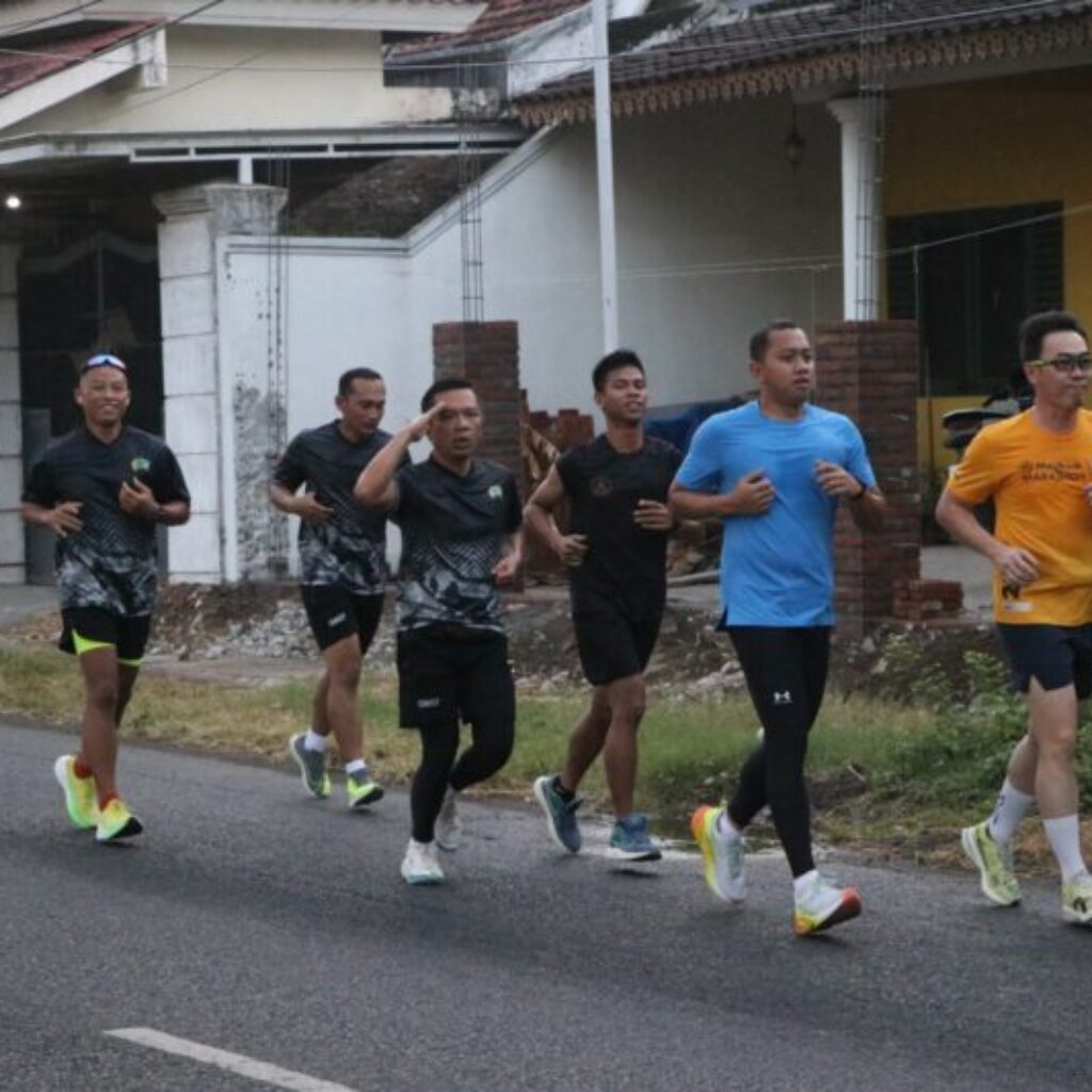 Fun Run dan Bakti Sosial, Cara Kodim Tulungagung Merawat Kedekatan dengan Warga