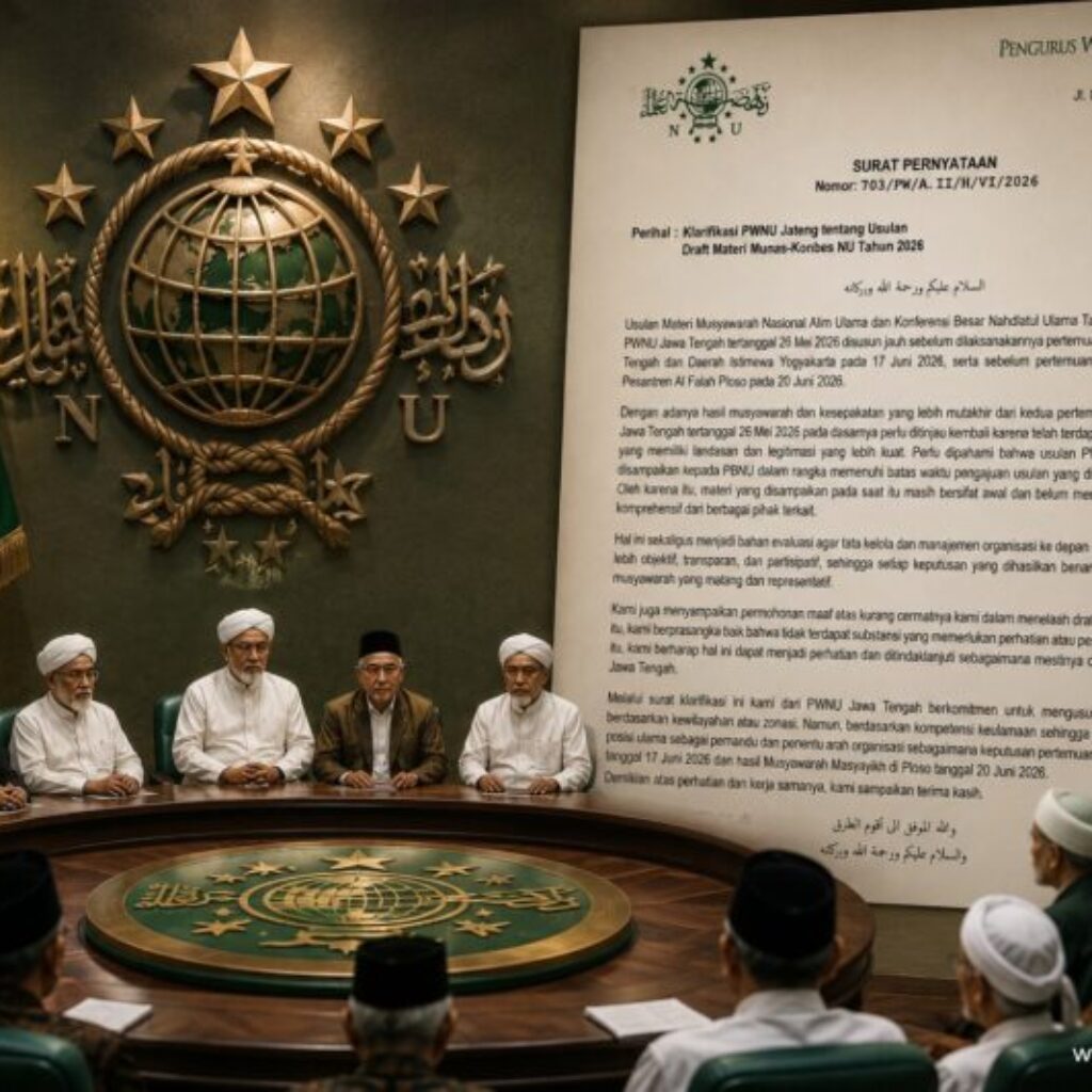 Usulan AHWA Berbasis Zona Dikoreksi, PWNU Jateng Tegaskan Kompetensi Ulama Jadi Dasar