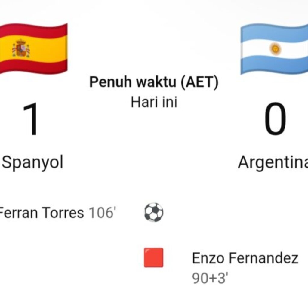 Dominasi Total! Spanyol Juarai Piala Dunia 2026 Usai Hajar Argentina