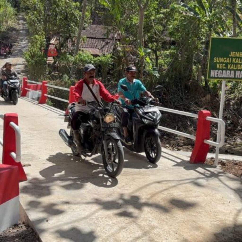 Jembatan Garuda Buka Akses Baru Warga Rejosari, Sekolah hingga Distribusi Hasil Panen Kian Lancar