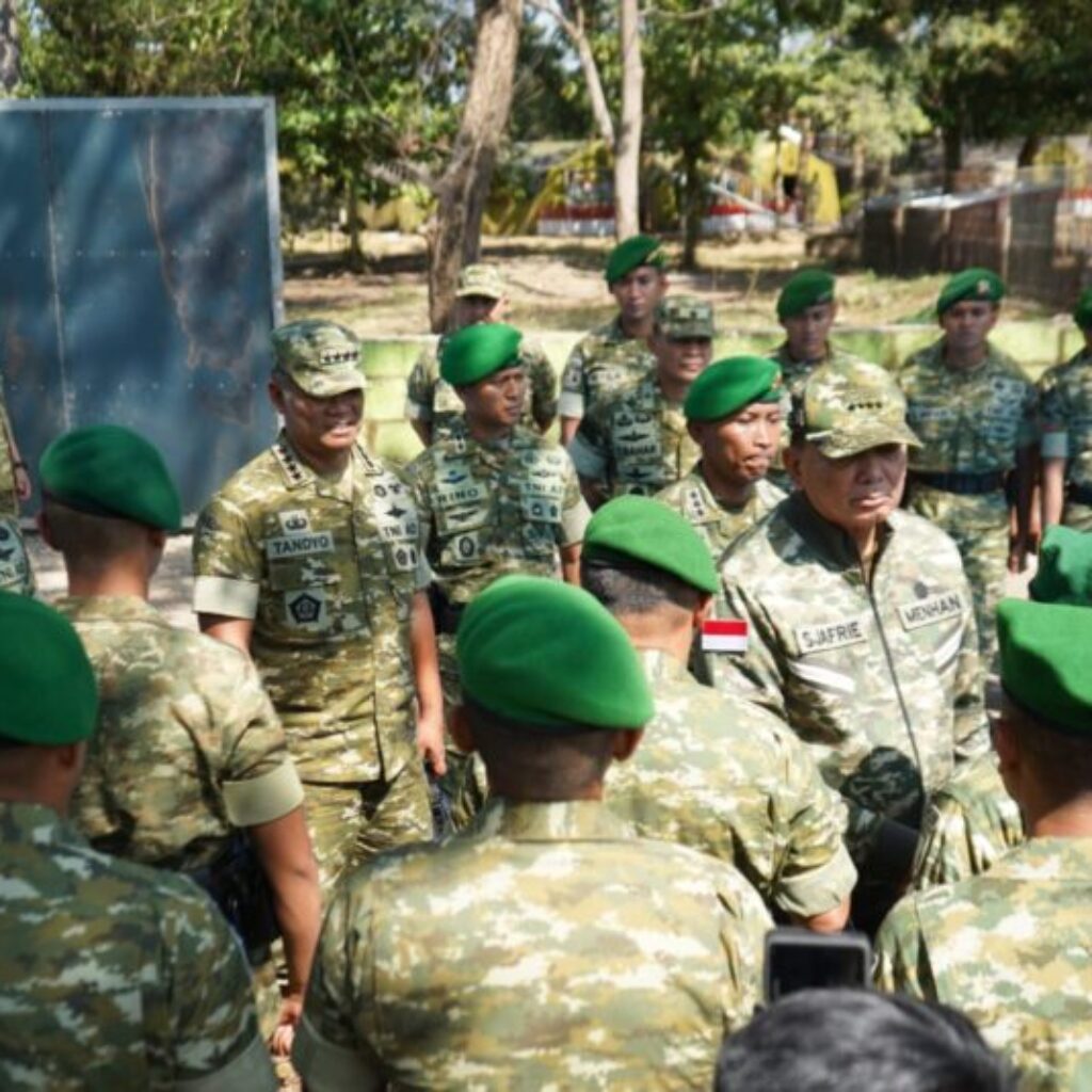 Menhan Tinjau Markas Brigif Naga Sesa di Bojonegoro, Perkuat Postur Pertahanan TNI AD