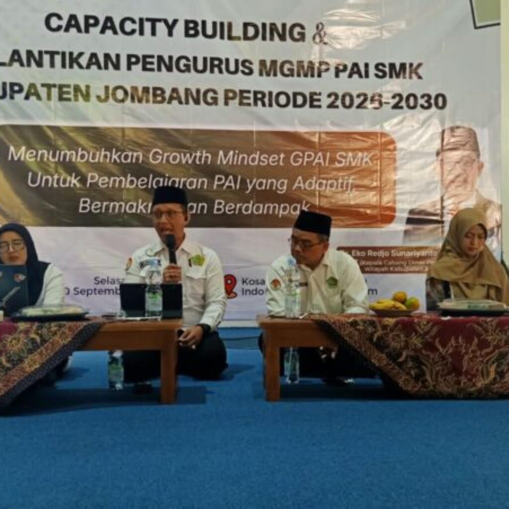 80 Guru PAI SMK Jombang Digembleng Capacity Building, Kankemenag Tegaskan Hal Ini