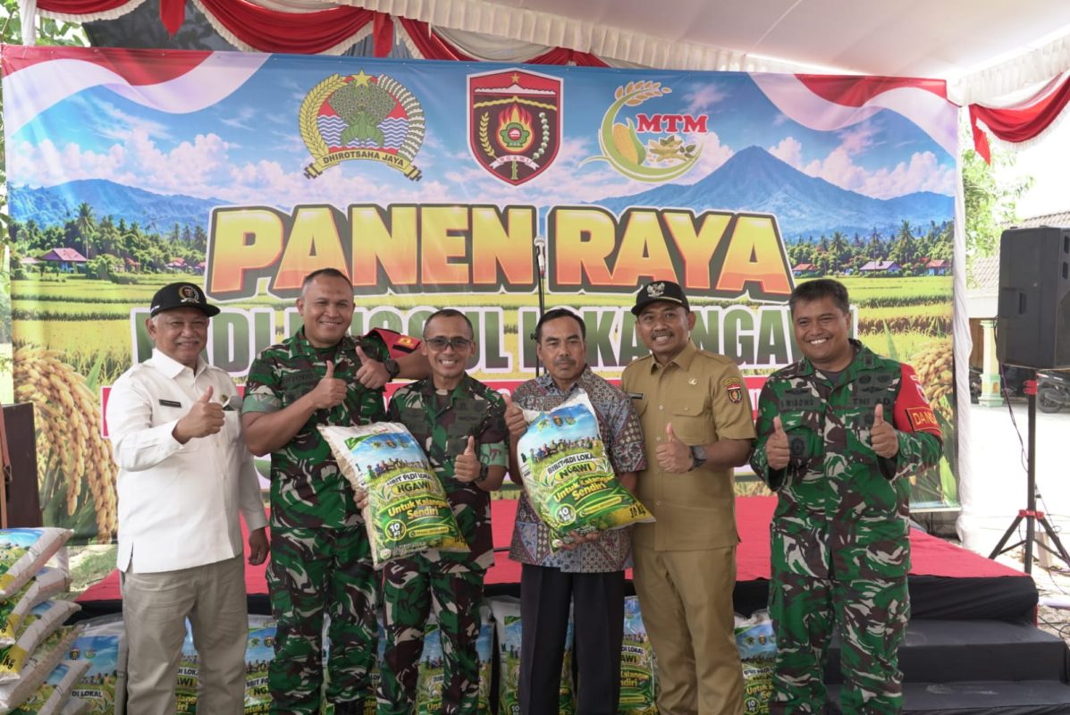 Danrem Untoro Apresiasi Padi Unggul Ngawi, Hasil Uji Coba Capai 10,6 Ton per Hektare