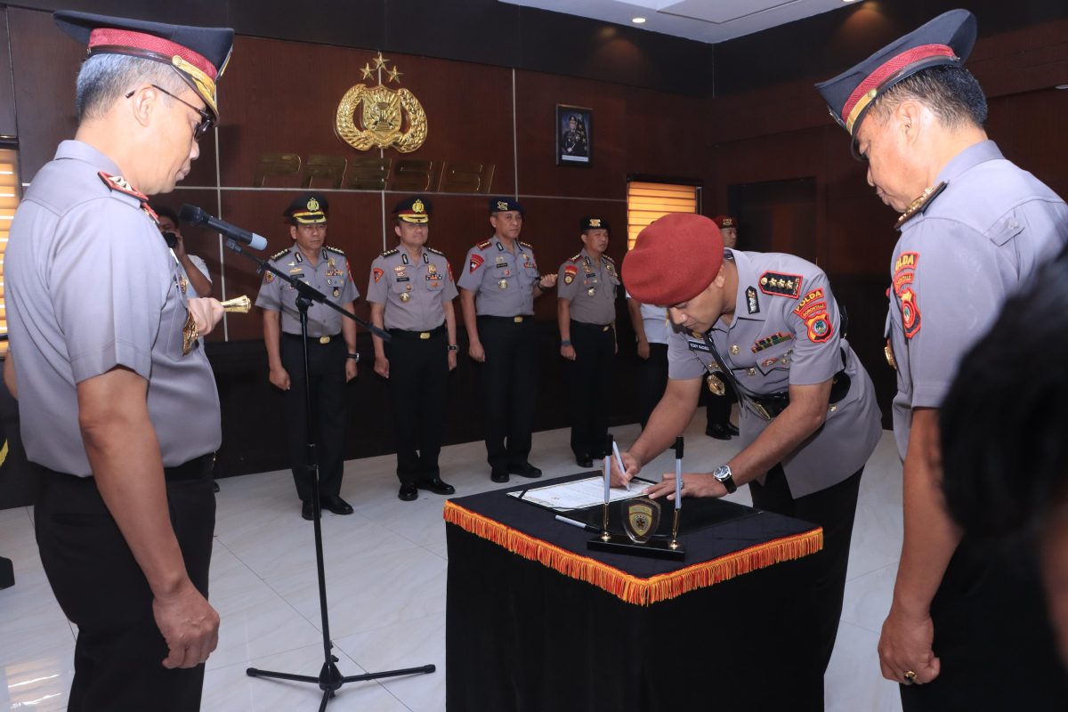 Pimpin Sertijab Dirreskrimum, Kapolda Gorontalo Tekankan Dua Hal Ini